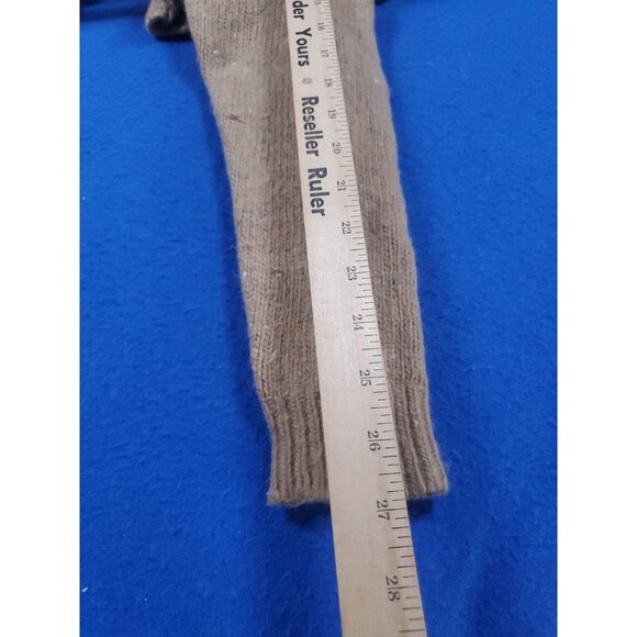 Lauren Ralph Lauren Women's Wool Blend Ruffled Pullover Beige Sweater Size XL - Picture 8 of 15